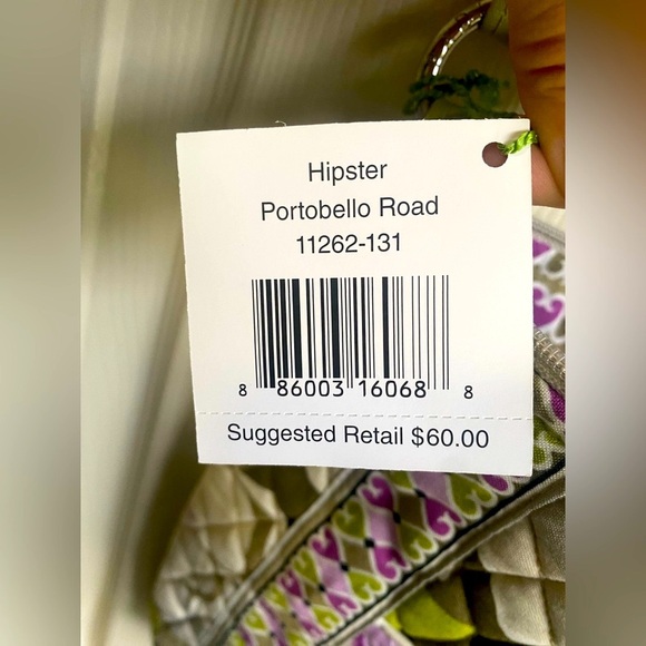 New Vera Bradley Hipster Crossbody Bag (Portobello Road) - Picture 7 of 8